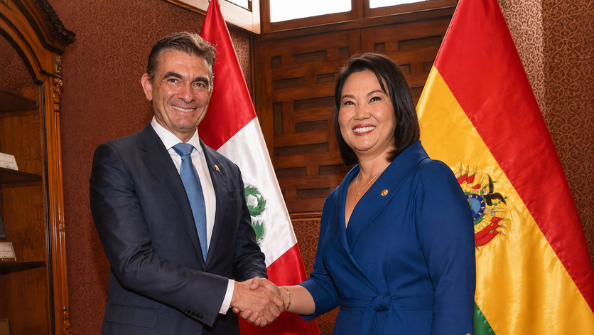 𝐁𝐨𝐥𝐢𝐯𝐢𝐚 𝐲 𝐏𝐞𝐫𝐮́ 𝐚𝐛𝐫𝐞𝐧 𝐮𝐧𝐚 𝐧𝐮𝐞𝐯𝐚 𝐞𝐭𝐚𝐩𝐚 𝐜𝐨𝐧 𝐥𝐚 𝐥𝐥𝐞𝐠𝐚𝐝𝐚 𝐝𝐞 𝐊𝐞𝐢𝐤𝐨 𝐅𝐮𝐣𝐢𝐦𝐨𝐫𝐢 𝐚𝐥 𝐩𝐨𝐝𝐞𝐫
